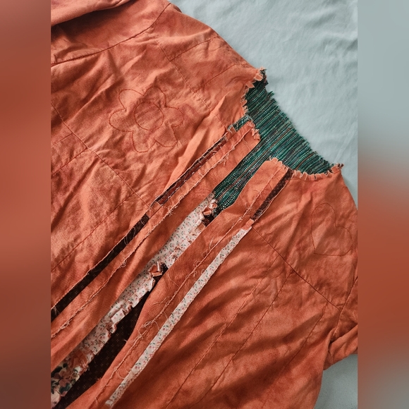 Oversized patchwork Jacket (reversable) - Picture 5 of 10